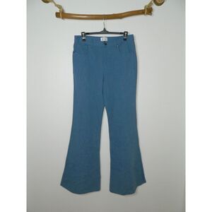 Unique Vintage Jeans Size Medium 6-8 Denim Flare Leg‎ Blue Jeans Stretch